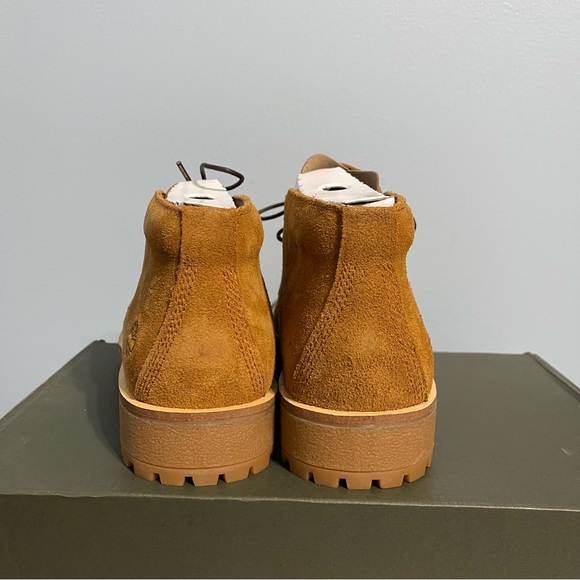 Timberland Men’s Folk Gentleman Chukka Rust Suede Lace Up Ankle Boots - Picture 7 of 9